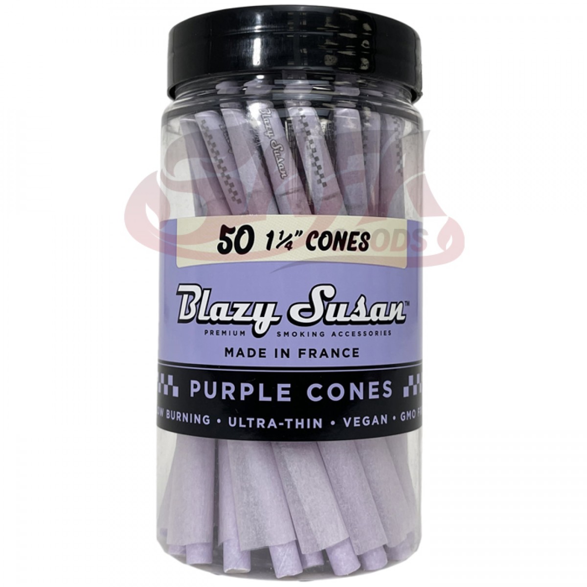 Blazy Susan - Purple Cones 1-1/4 - 50CT Jar